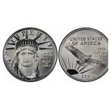 Platinum US Mint $25.00 Eagle Coin