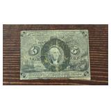 1863 5 Cent Fractional Currency