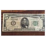 1928 $5 Federal Reserve Bank Note