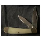 Frost Worm Groove Handle Copperhead Knife
