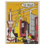 This Must Be The Place Canvas by Roy Litchenstein