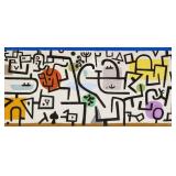 Rich Harbour Canvas Giclee by Paul Klee