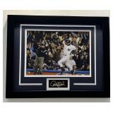 Derek Jeter Framed Photo W/ Facsimile Signature