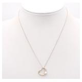 Tiffany & Co. Open Heart Necklace