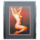 Marilyn Monroe Large Framed Nude by Tom Kelly