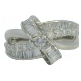 Platinum 1.12 ct Natural VS Diamond Ring