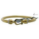Talidara Gold Tone Hook & Eye Bracelet