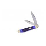Valley Forge Blue Pick Bone Copperhead Knife