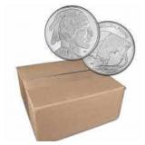 1 oz .999 Fine Silver Round Monster Box