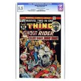 Vintage 1975 Marvel Two-in-One #8 Comic Book