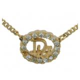 Christian Dior Rhinestone Necklace