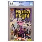 Vintage 1986 Alpha Flight #33 Comic Book