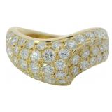 18kt Gold 1.49 ct Natural VS Diamond Ring