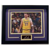 Luka Doncic Framed Photo W/ Facsimile Signature