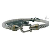 Talidara Silver Tone Hook & Eye Bracelet
