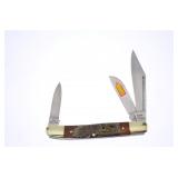 Rams Horn Wrangler Steel Warrior Pocket Knife