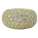18kt Gold 1.96 ct Natural Brilliant Diamond Ring
