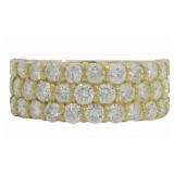 18k Gold 1.84 ct Natural VS Brilliant Diamond Ring