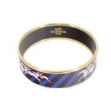 HERMES EMAILLE BANGLE