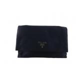 PRADA Black Designer Clutch Bag