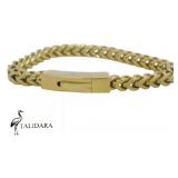 Talidara Gold PVD Link" Chain Bracelet $265 MSRP