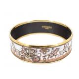 Hermes Horse & Carriage Bangle Bracelet