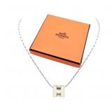 Hermes H Cube Necklace