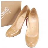 Christian Louboutin Leather Pumps Shoes Size 37