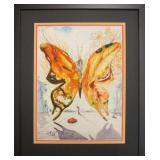 Venus Butterfly Framed Giclee by Salvador Dali