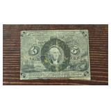 1863 5 Cent Fractional Currency