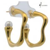 Talidara Pearl Hoop Earrings $240 MSRP