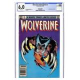 Vintage 1982 Wolverine #2 Comic Book