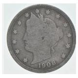 1908 Liberty Nickel