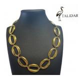Talidara Interlocking Chunky Link Necklace