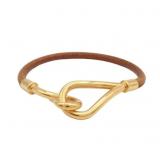 Hermes Jumbo Leather Bracelet
