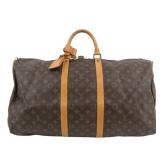 Louis Vuitton Monogram Keepall 55 Boston Bag