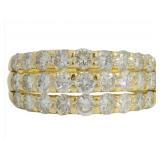 18kt Gold 2.00 ct Natural Brilliant Diamond Ring