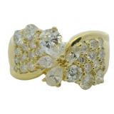 18k Gold 1.79 ct Natural Diamond Ring