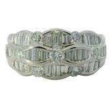 Platinum 1.72 ct Natural VS Diamond Ring