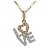 Tiffany & Co 18kt Gold Natural Diamond Necklace