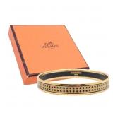 Hermes Enamel Bangle Bracelet