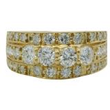 18kt Gold 1.05 ct Natural VS Diamond Ring