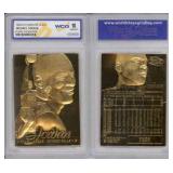 23K Gold Michael Jordan Showcase Card