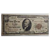 1929 $10 Missouri Federal Reserve Bank Note