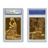 23K Gold Kobe Bryant  Fleer Rookie Card