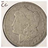 1890 Carson City Morgan Silver Dollar