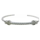 Brilliant 1.15 ct VS Diamond Stretch Bracelet