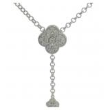 Brilliant 1.15 ct Diamond Station Necklace