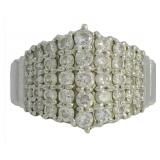Platinum 1.03 ct Natural Brilliant Diamond Ring