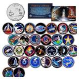 Space Shuttle State Quarter Coin Set